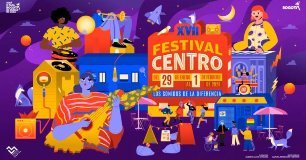 Bogotá vibrará con 'Los Latin Brothers' en el Festival Centro 2026 ¡Asiste gratis, enero 29 al 1 de febrero!